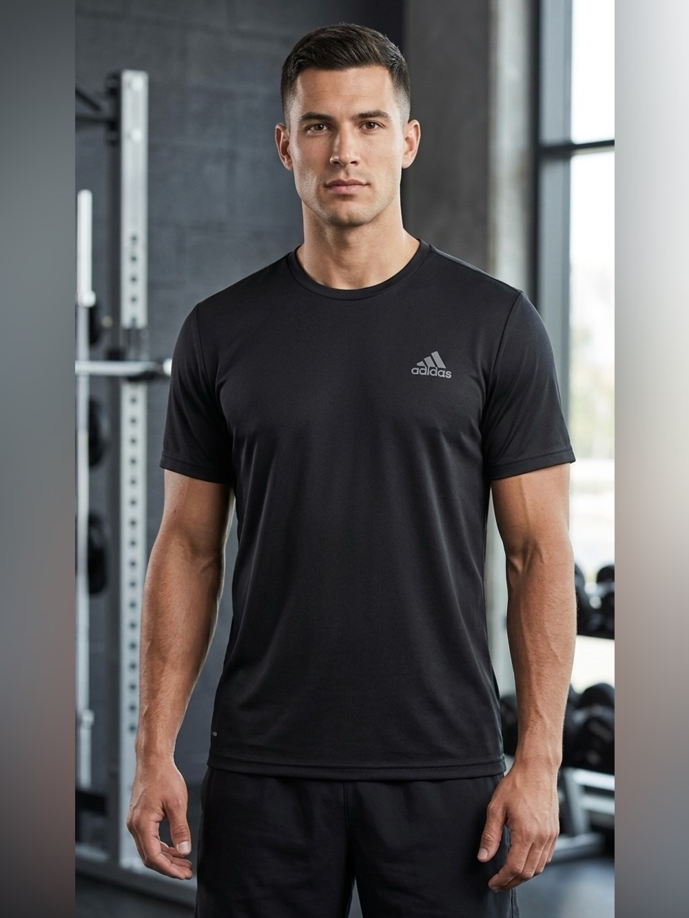 Adidas Climalite Black Performance Shirt Mens Sz XL Athletic Sport Gorpcore